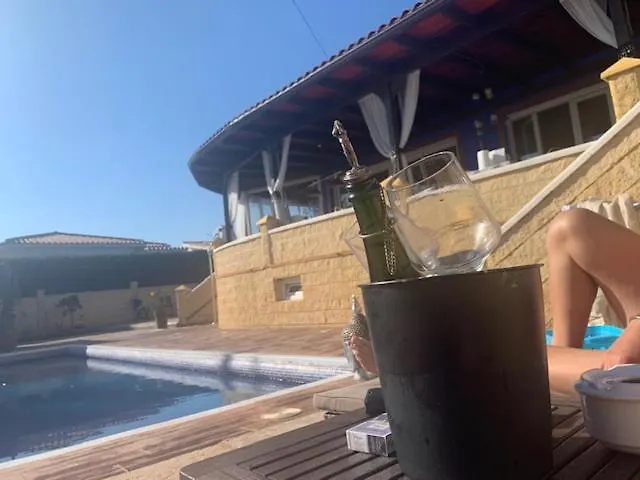 Bluehouse Con Piscina Privada 300M De La Playa Villa Caleta de Vélez Сasa de vacaciones